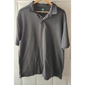 Pro Tour CoolPlay Polo Shirt Men's XL Gray Textured Performance Golf Polo